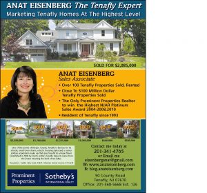 33% Increase in Number of Transactions In Tenafly vs Same Period Last Year