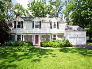 The four-bedroom, 2.5-bath colonial at 27 Woodland Park Dr Tenafly, in the Smith school district area  is offered at $1,145,000