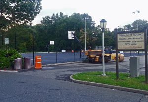 Tenafly Basketball Courts Being Resurfaced