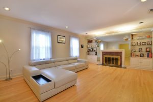 Living Room with Fireplace