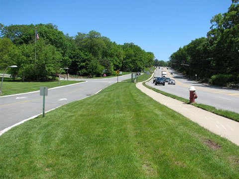 Englewood Cliffs - is home to some international corporations headquarters along the 9W