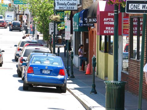 A busy and vibrant Fort Lee downtown