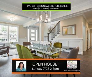 Team Eisenberg Open Houses Sunday 7/28