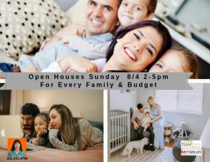 Team Eisenberg Open Houses Sunday 8/4